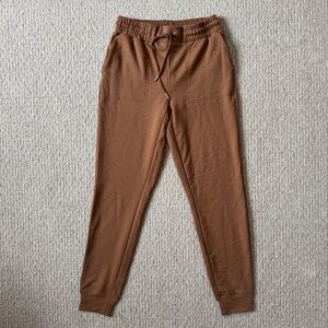 RW&CO. Brown Track Pants with Elastic Waistband